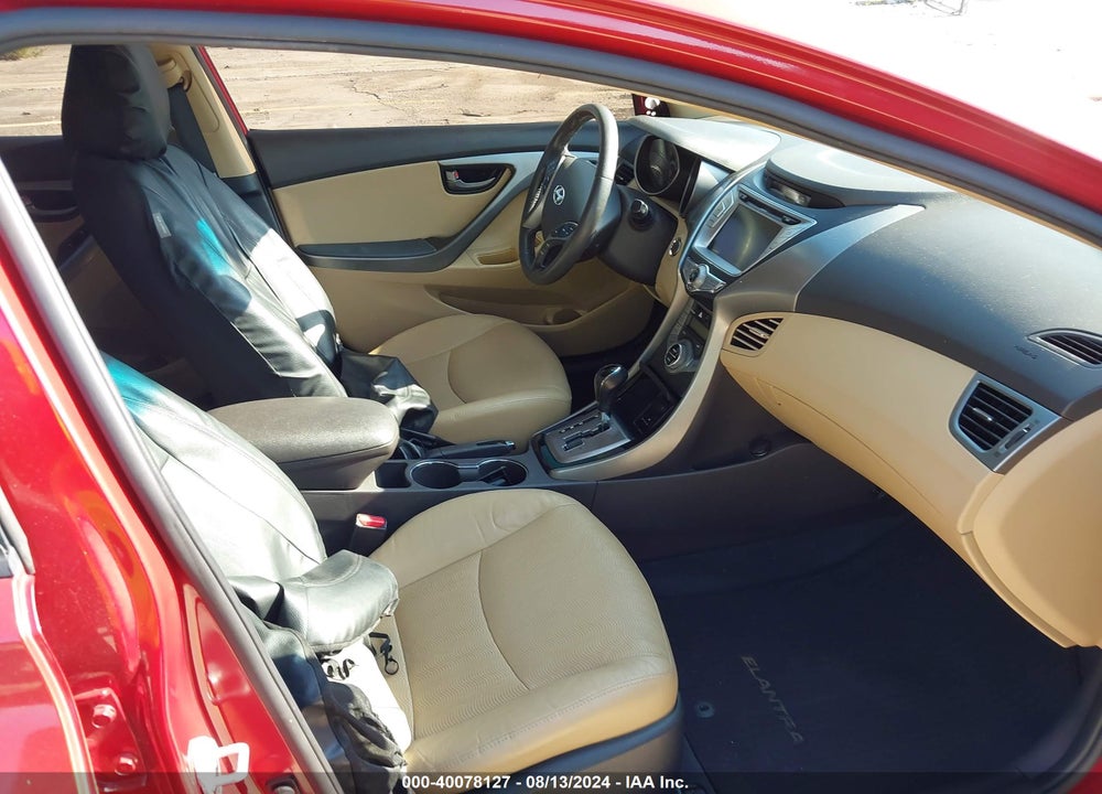2013 HYUNDAI ELANTRA LIMITED VIN: KMHDH4AE7DU739680