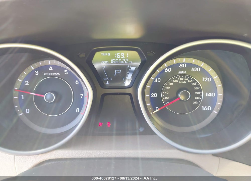 2013 HYUNDAI ELANTRA LIMITED VIN: KMHDH4AE7DU739680