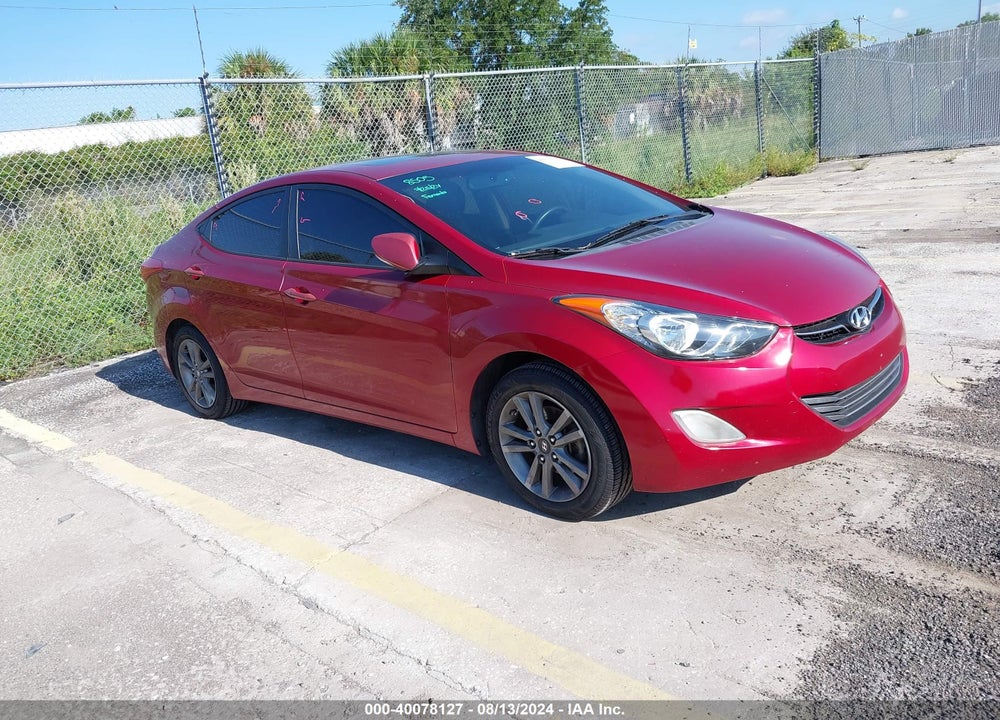 2013 HYUNDAI ELANTRA LIMITED VIN: KMHDH4AE7DU739680