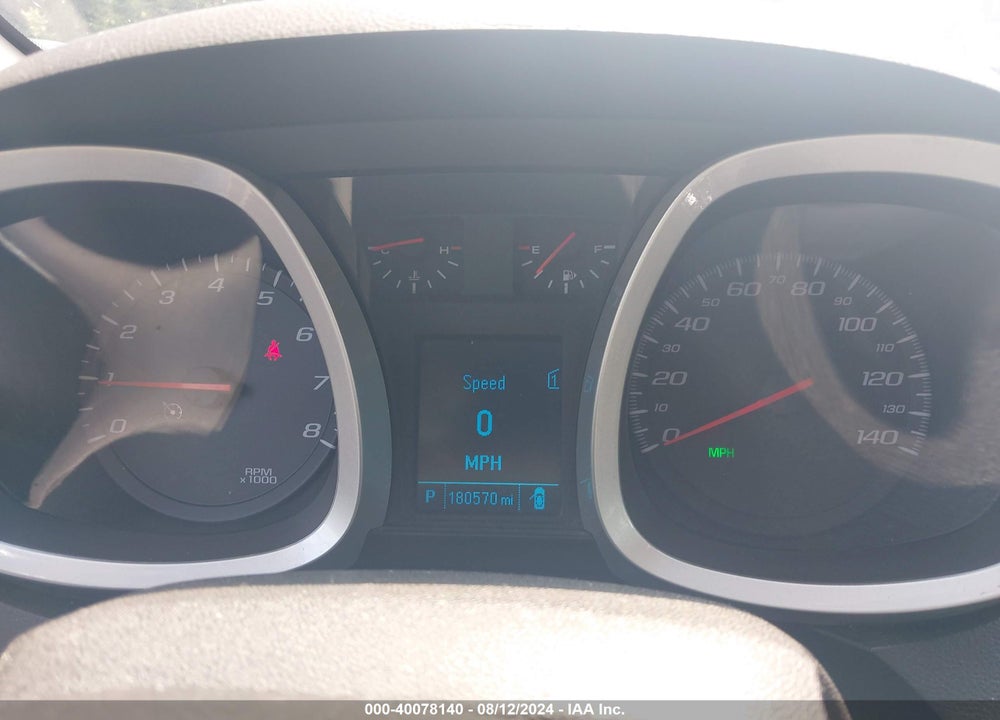 2012 CHEVROLET EQUINOX 2LT VIN: 2GNALPEK6C6107216