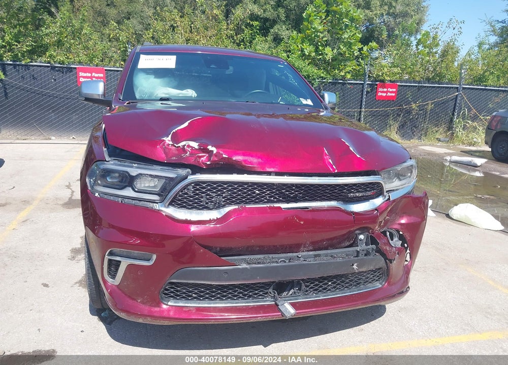 2021 DODGE DURANGO CITADEL AWD VIN: 1C4SDJET1MC629891