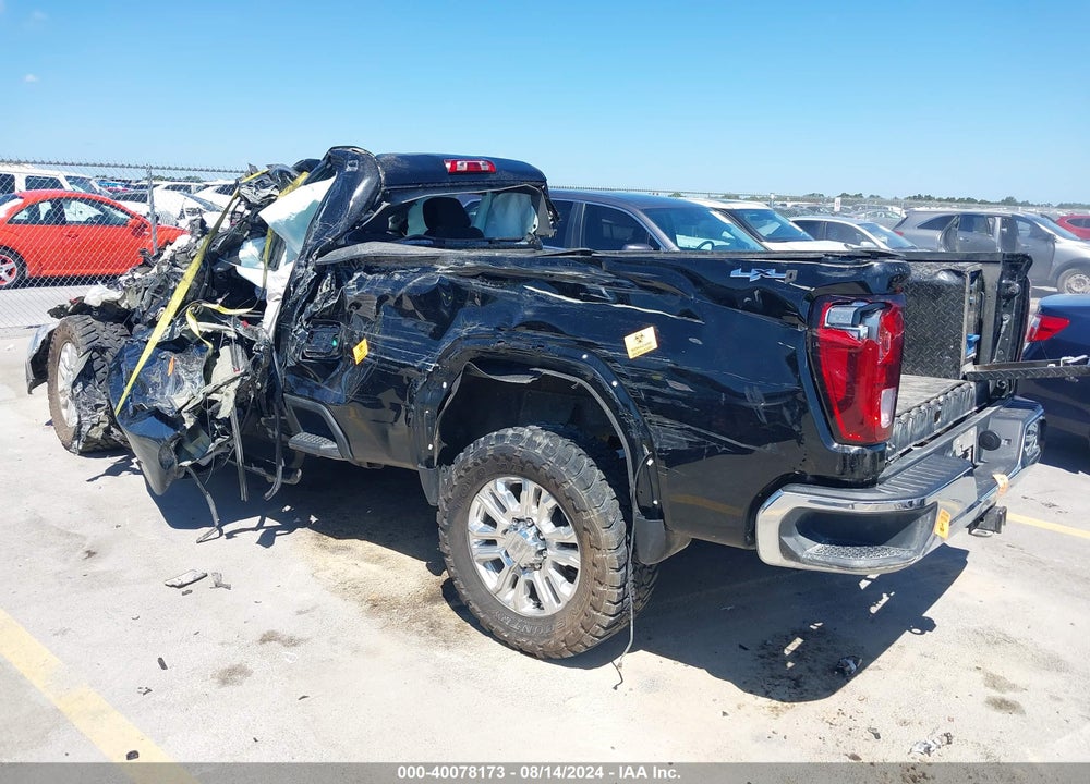 2022 GMC SIERRA 3500HD 4WD REGULAR CAB LONG BED SLE VIN: 1GT39TEYXNF213626