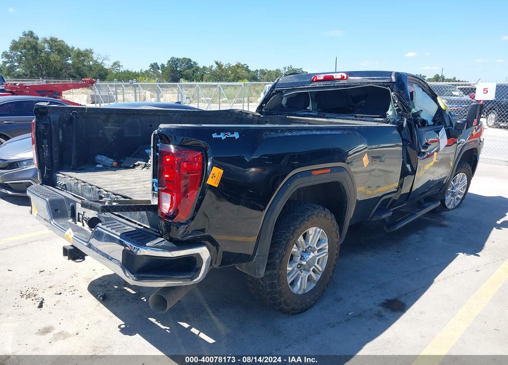 2022 GMC SIERRA 3500HD 4WD REGULAR CAB LONG BED SLE VIN: 1GT39TEYXNF213626
