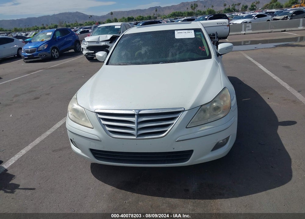 2009 HYUNDAI GENESIS 4.6 VIN: KMHGC46F19U044793