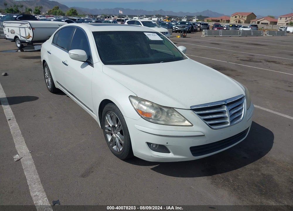 2009 HYUNDAI GENESIS 4.6 VIN: KMHGC46F19U044793