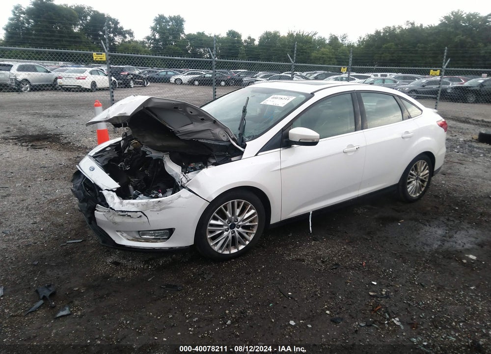 2018 FORD FOCUS TITANIUM VIN: 1FADP3J25JL288277