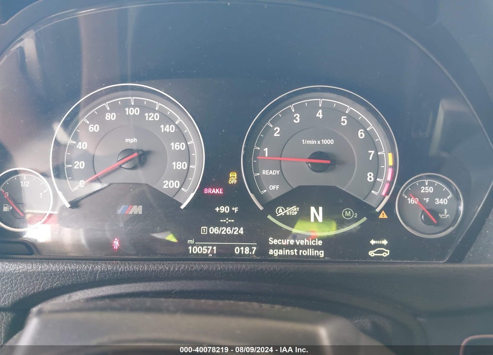 2015 BMW M4 VIN: WBS3U9C55FJ968524