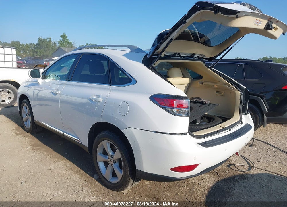 2015 LEXUS RX 350 VIN: 2T2BK1BA0FC265610