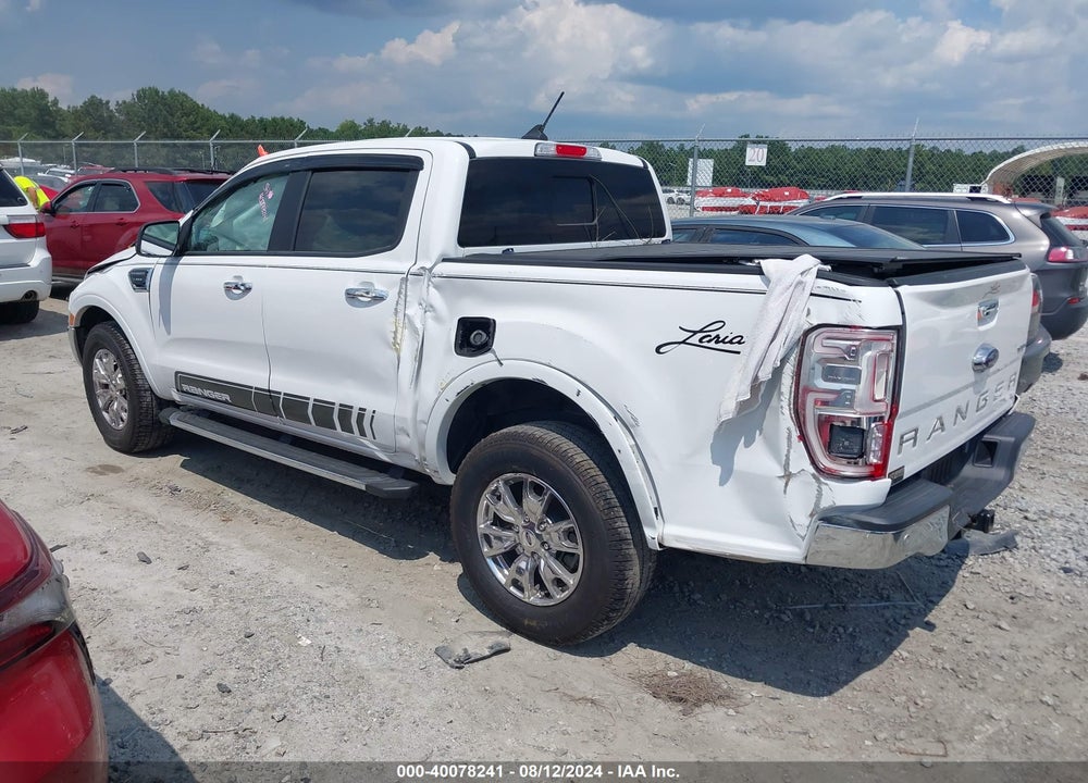 2019 FORD RANGER LARIAT VIN: 1FTER4EHXKLA84931