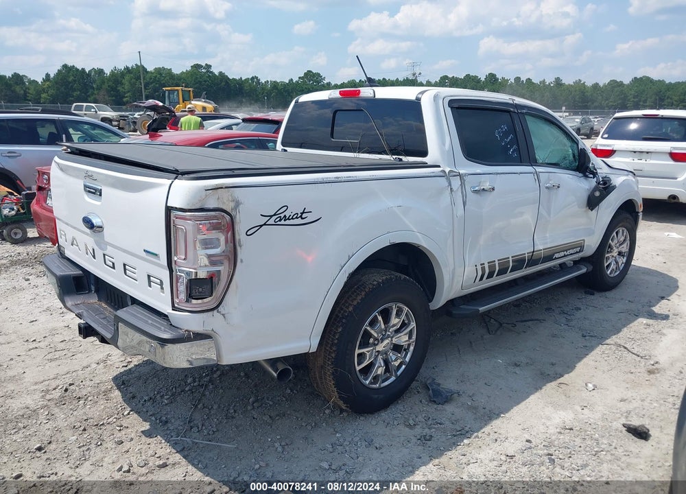 2019 FORD RANGER LARIAT VIN: 1FTER4EHXKLA84931