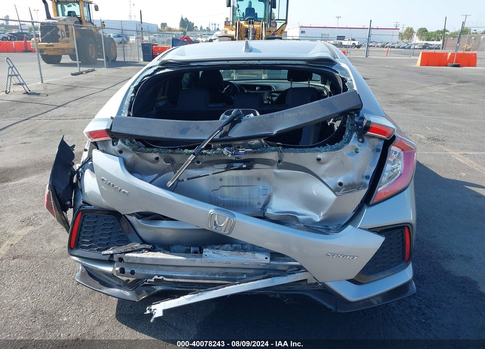 2018 HONDA CIVIC SPORT VIN: SHHFK7H44JU418017