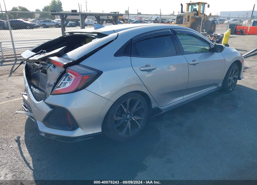 2018 HONDA CIVIC SPORT VIN: SHHFK7H44JU418017
