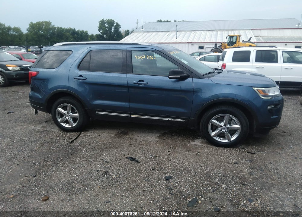 2018 FORD EXPLORER XLT VIN: 1FM5K7D86JGA87920