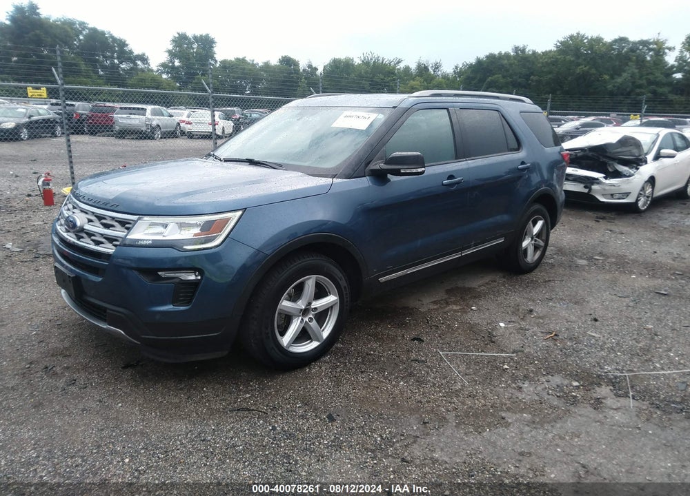 2018 FORD EXPLORER XLT VIN: 1FM5K7D86JGA87920