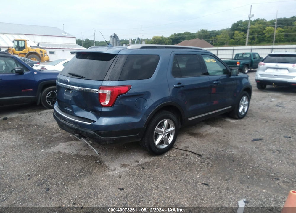 2018 FORD EXPLORER XLT VIN: 1FM5K7D86JGA87920