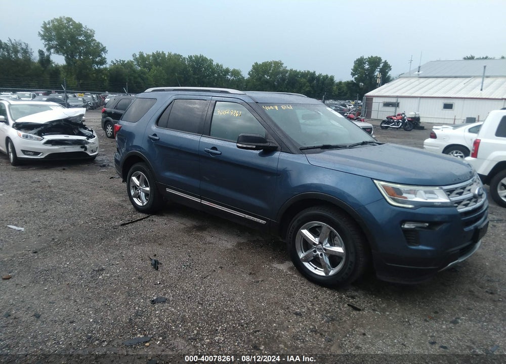 2018 FORD EXPLORER XLT VIN: 1FM5K7D86JGA87920