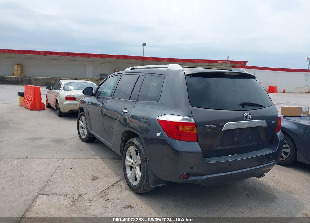 2008 TOYOTA HIGHLANDER LIMITED VIN: JTEDS42AX82059562