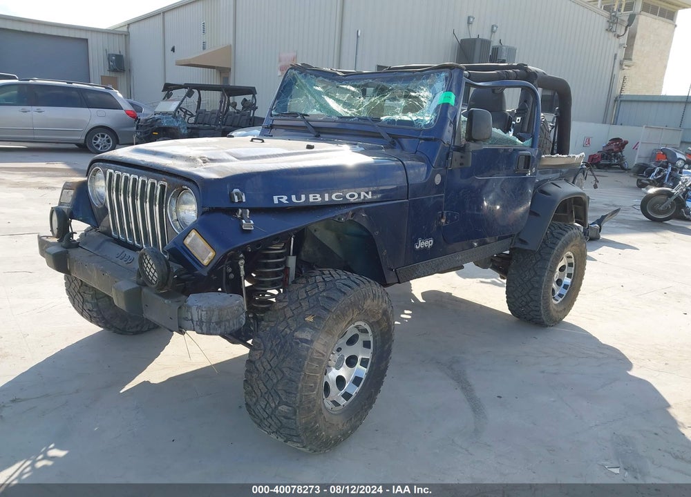 2004 JEEP WRANGLER RUBICON VIN: 1J4FA69SX4P757302