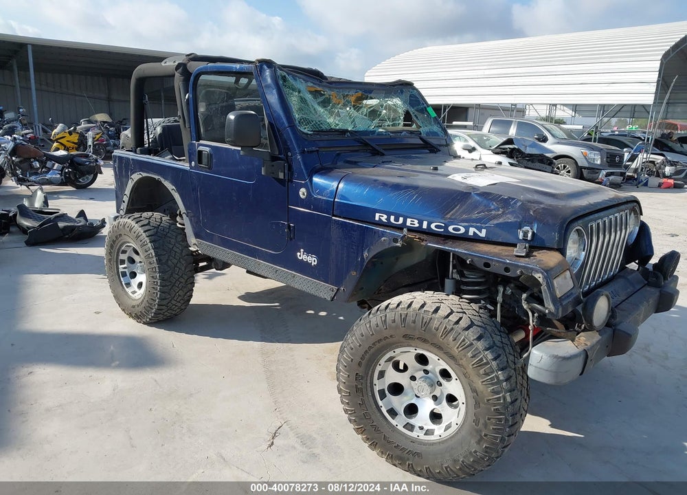 2004 JEEP WRANGLER RUBICON VIN: 1J4FA69SX4P757302