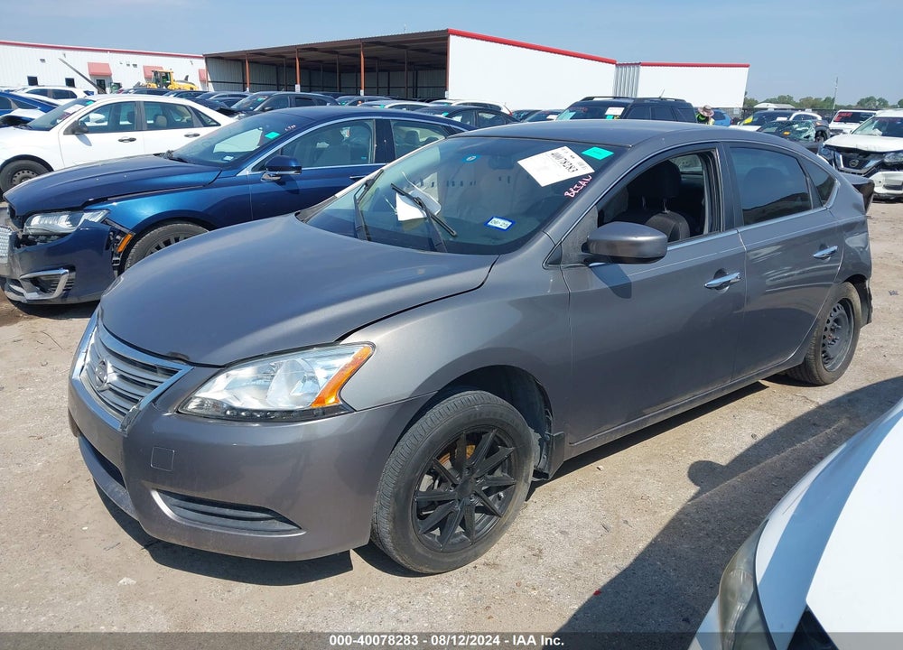 2015 NISSAN SENTRA SV VIN: 3N1AB7AP9FY319787