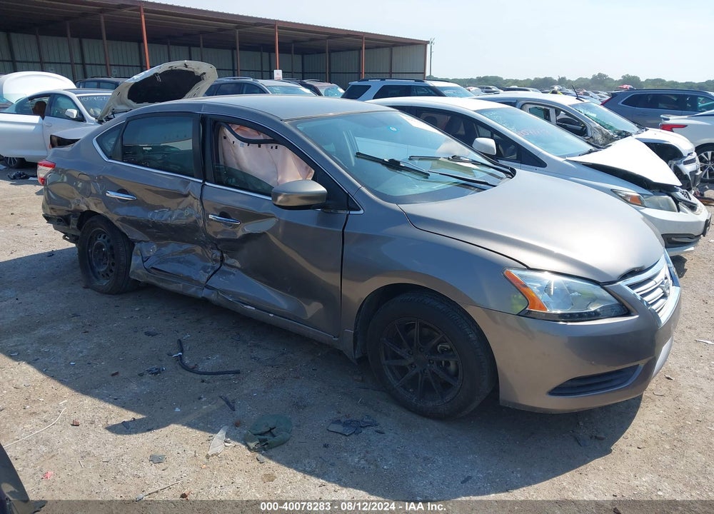 2015 NISSAN SENTRA SV VIN: 3N1AB7AP9FY319787