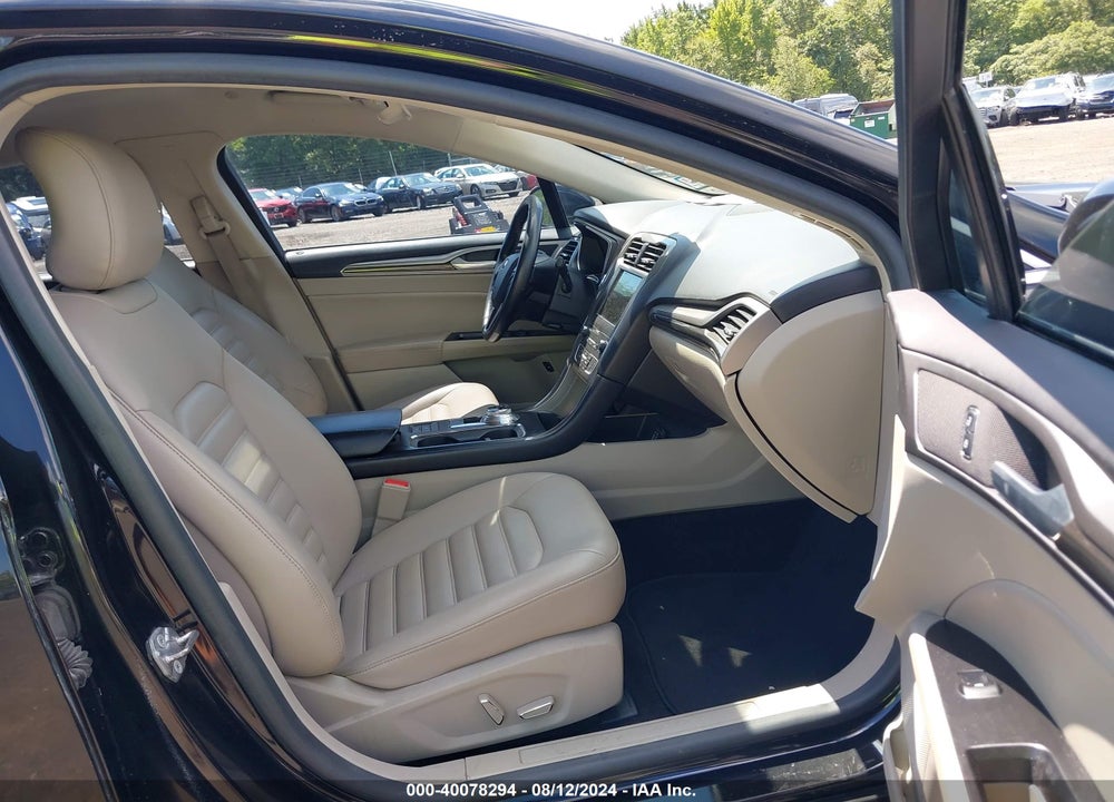 2019 FORD FUSION HYBRID SEL VIN: 3FA6P0MU7KR146164