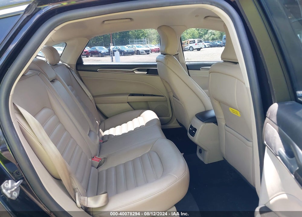 2019 FORD FUSION HYBRID SEL VIN: 3FA6P0MU7KR146164
