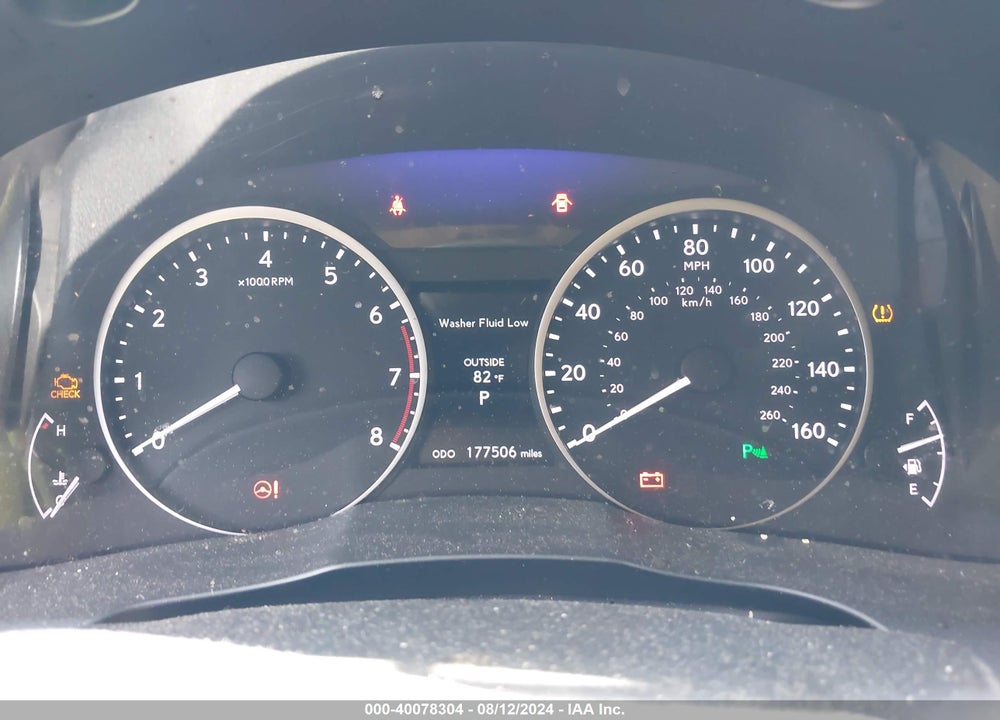 2013 LEXUS ES 350 VIN: JTHBK1GG5D2070713