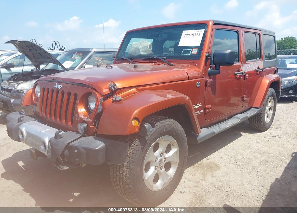 2014 JEEP WRANGLER UNLIMITED SAHARA VIN: 1C4BJWEG6EL253151