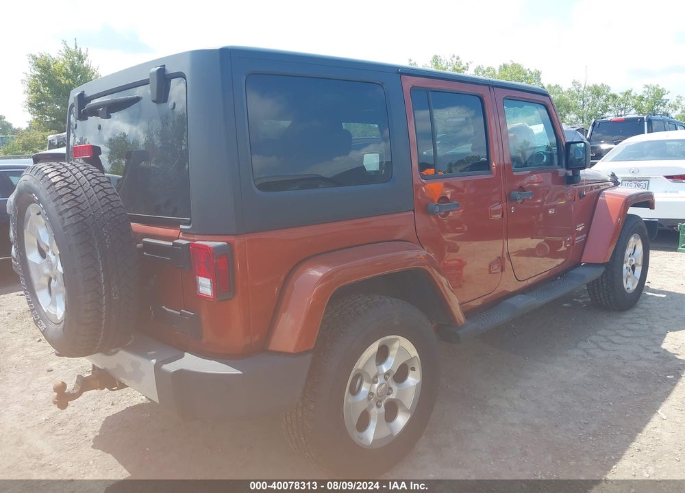 2014 JEEP WRANGLER UNLIMITED SAHARA VIN: 1C4BJWEG6EL253151