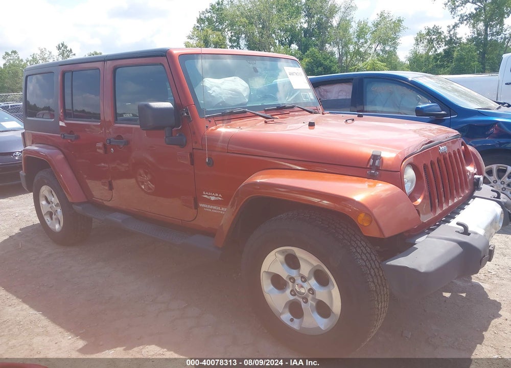 2014 JEEP WRANGLER UNLIMITED SAHARA VIN: 1C4BJWEG6EL253151