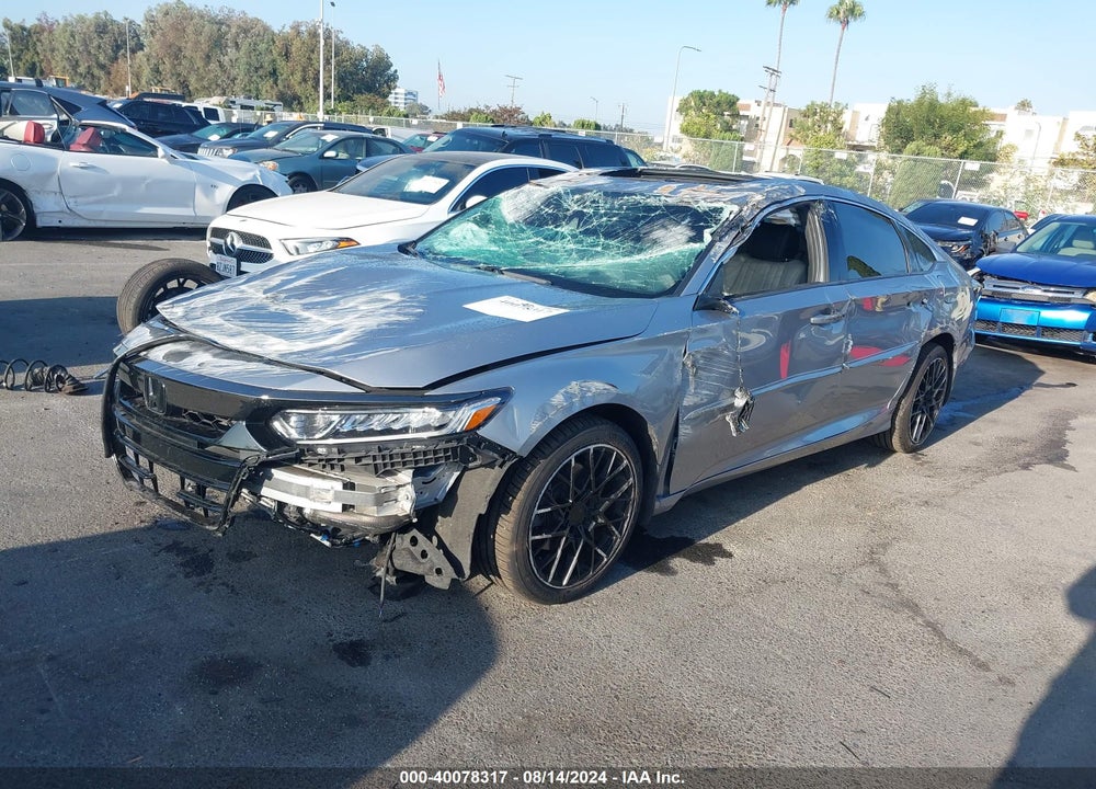 2018 HONDA ACCORD SPORT 2.0T VIN: 1HGCV2E32JA000835