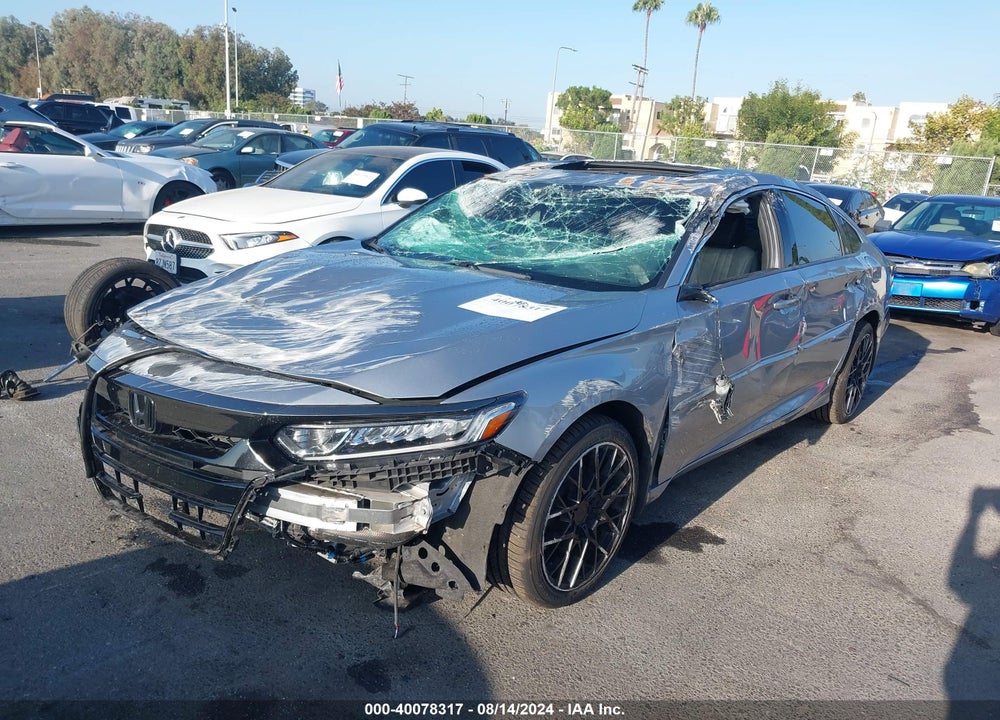 2018 HONDA ACCORD SPORT 2.0T VIN: 1HGCV2E32JA000835