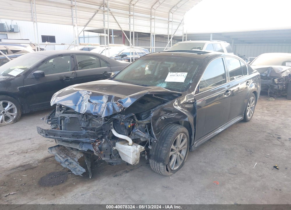 2013 SUBARU LEGACY 2.5I LIMITED VIN: 4S3BMBK69D3037529