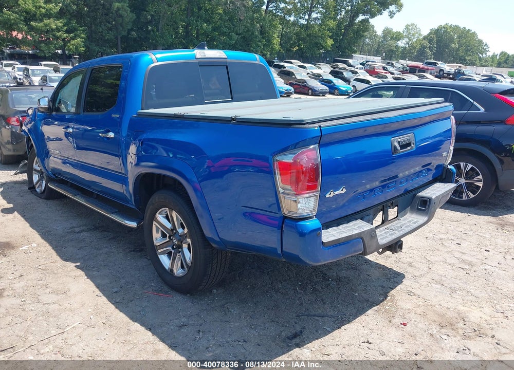 2017 TOYOTA TACOMA LIMITED VIN: 5TFGZ5AN0HX099109