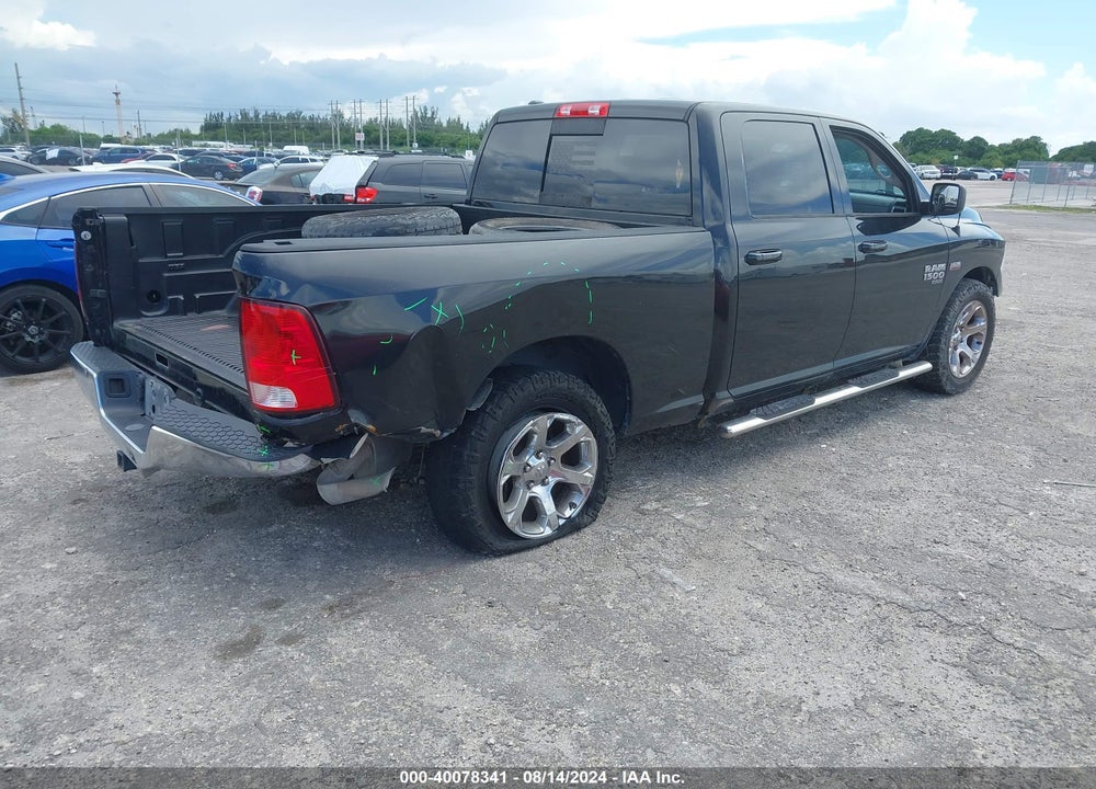 2019 RAM 1500 CLASSIC SLT 4X2 6'4 BOX VIN: 1C6RR6TT2KS572143