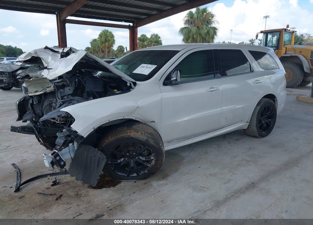 2018 DODGE DURANGO R/T RWD VIN: 1C4SDHCT8JC100509