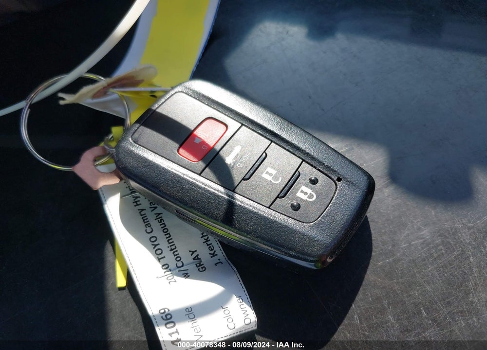 2020 TOYOTA CAMRY SE HYBRID VIN: 4T1G31AK0LU535673