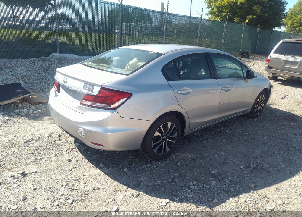 2013 HONDA CIVIC EX VIN: 19XFB2F85DE268309