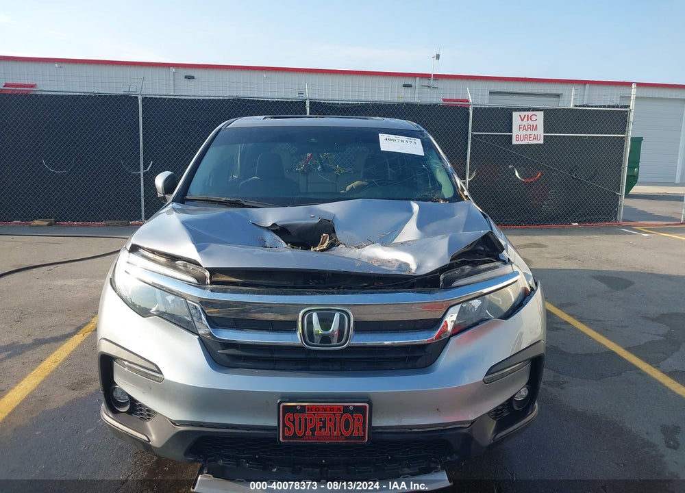 2021 HONDA PILOT 2WD EX-L VIN: 5FNYF5H59MB004019