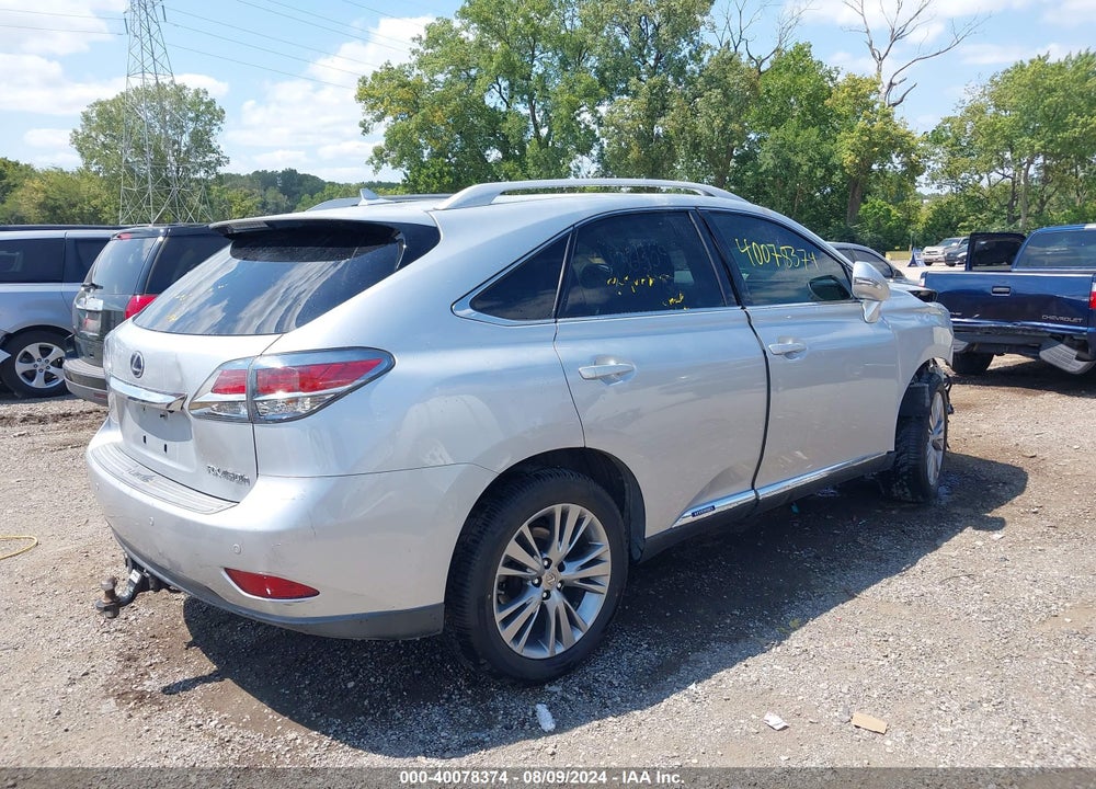 2013 LEXUS RX 450H VIN: JTJBC1BA1D2436309