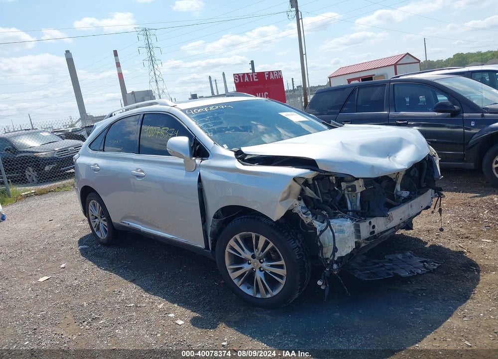 2013 LEXUS RX 450H VIN: JTJBC1BA1D2436309