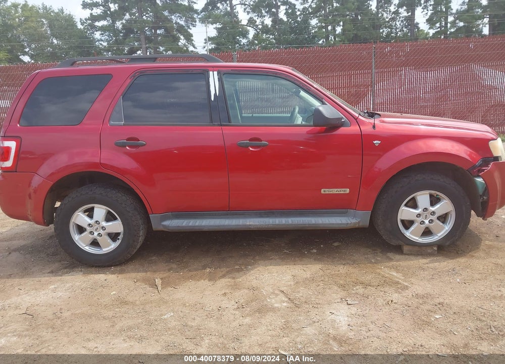 2008 FORD ESCAPE XLT VIN: 1FMCU03188KA14472