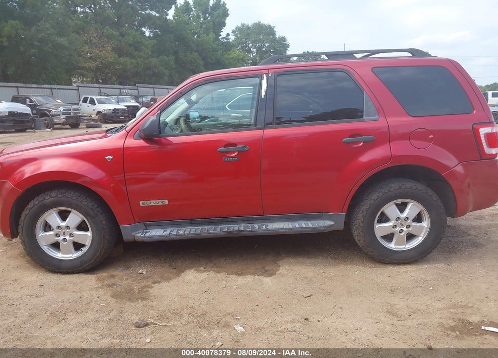 2008 FORD ESCAPE XLT VIN: 1FMCU03188KA14472