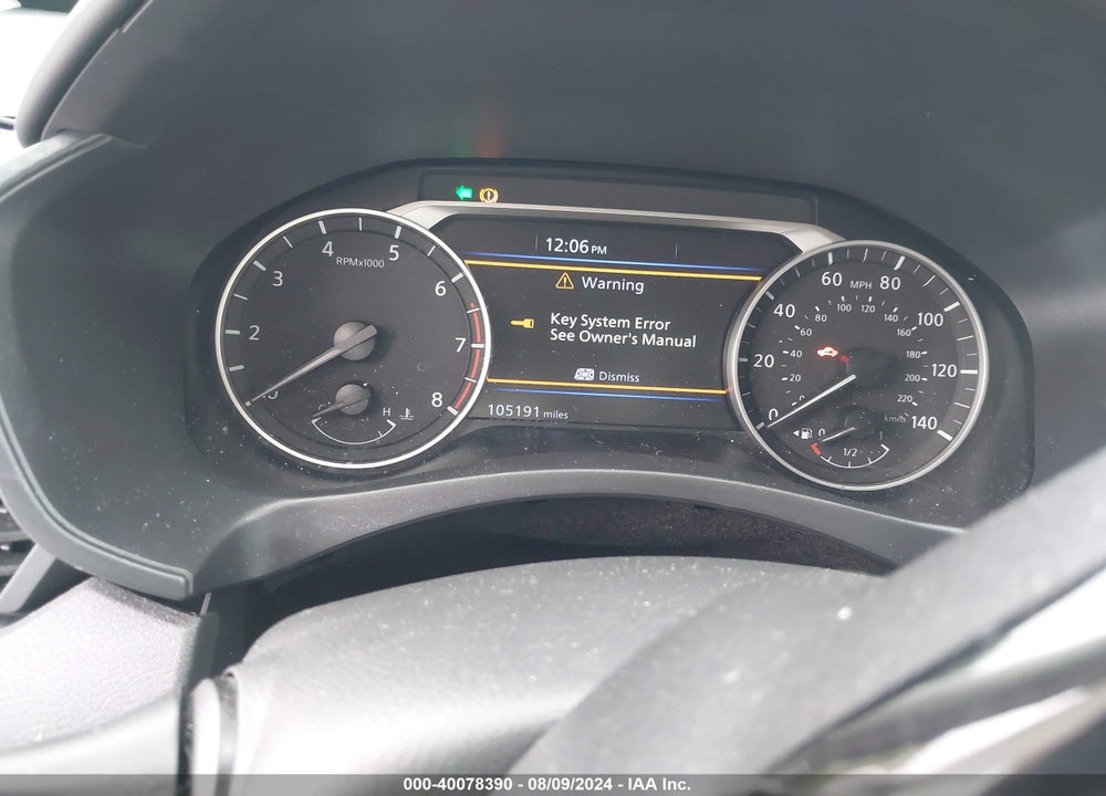 2019 NISSAN ALTIMA 2.5 SL VIN: 1N4BL4EV4KC224648