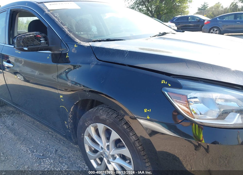2018 NISSAN SENTRA SV VIN: 3N1AB7AP5JY347059