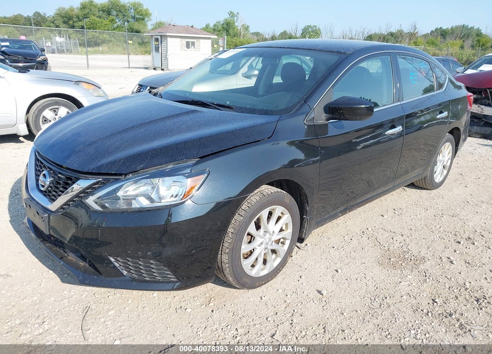 2018 NISSAN SENTRA SV VIN: 3N1AB7AP5JY347059