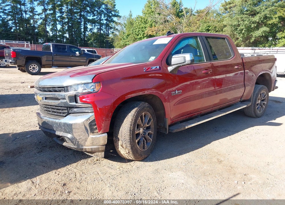 2019 CHEVROLET SILVERADO 1500 LT VIN: 3GCUYDED3KG188640