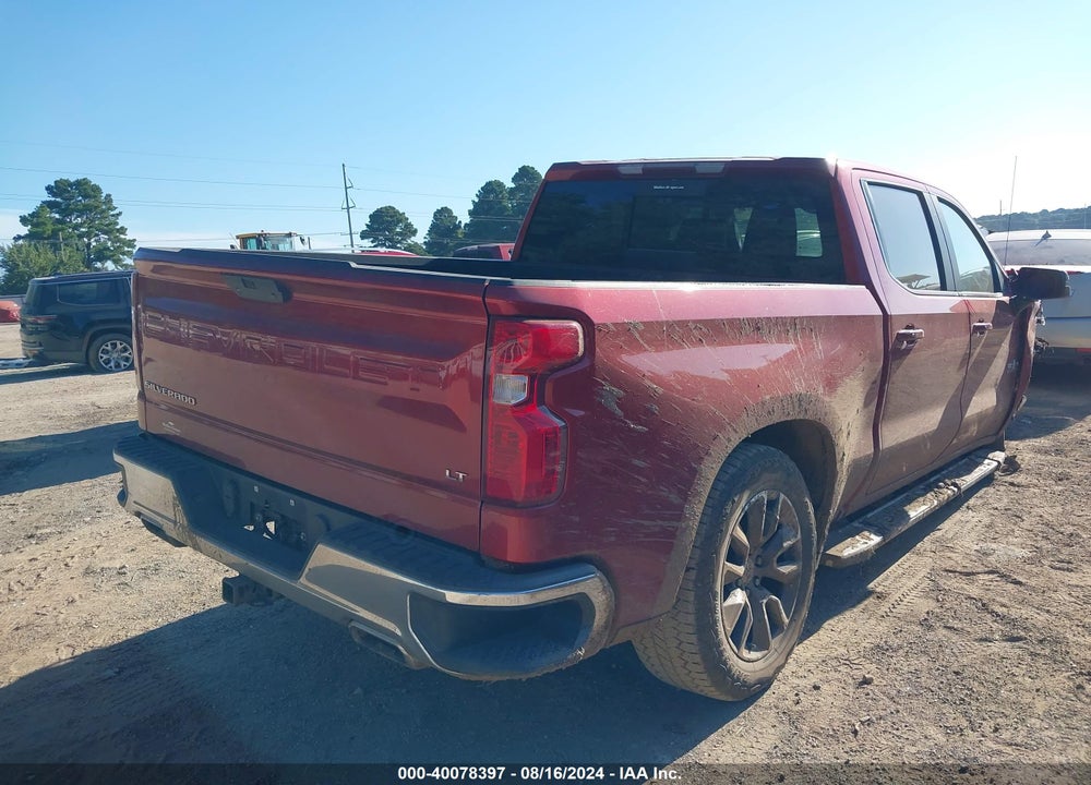 2019 CHEVROLET SILVERADO 1500 LT VIN: 3GCUYDED3KG188640
