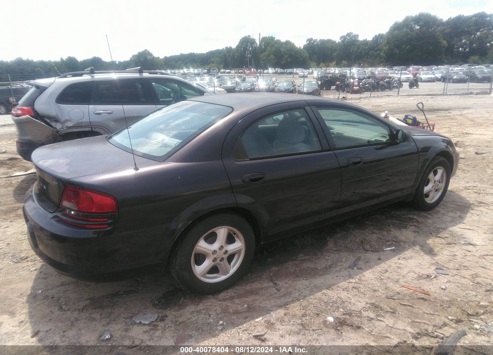 2004 DODGE STRATUS SXT VIN: 1B3EL46X64N261510
